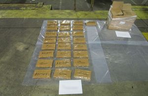 Border Force seizes 30 kilos of cocaine at Dover