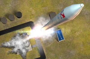 Rocket Launch Shetland