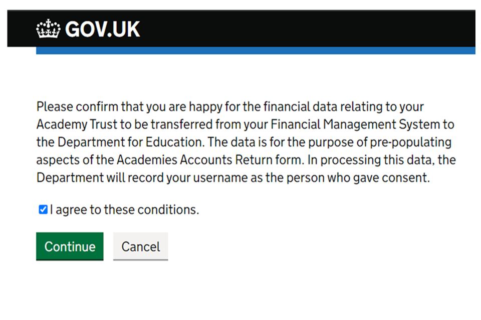 User guide for automating the academies accounts return GOV.UK