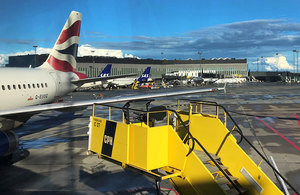 Copenhagen Airport, Denmark.