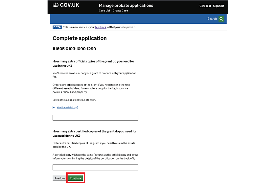 Apply For Probate With Myhmcts - Gov.uk