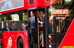 Prince Harry and Prime Minister David Cameron at the launch event in New York. Photo by Masha Maltsava, Milk Studios.