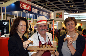 The GREAT Taste of Britain tasting event