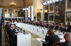 Delegates at the Somalia Conference