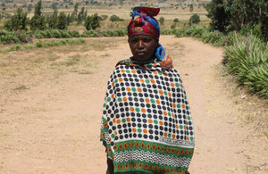 Martina in her village in Singida, Tanzania, where she now leads a normal healthy life. Picture: Women's Dignity