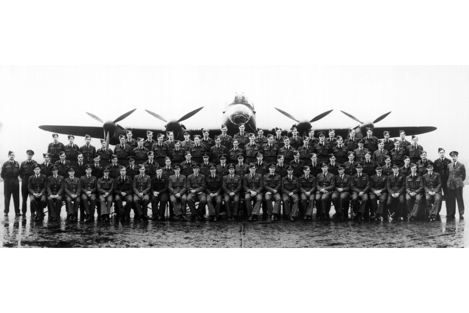 Members of 617 Squadron in 1943