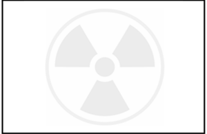 Nuclear waste hazard symbol