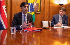 The Chancellor chairs an EFD with Brazil