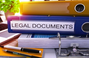 Legal documents folder