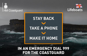 HM Coastguard Winter Safety Campaign