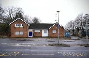 Exterior shot of Drumchapel ACF Cadet Centre.