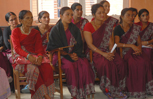 A paralegal committee meeting in Kavre district, Nepal. Picture: UNICEF