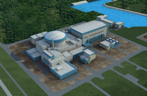 A computer generated picture of the reactor design. Copyright: China General Nuclear.