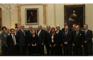 Vince Cable and the B8 group of business leaders