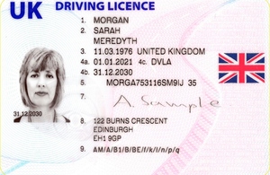 New-style driving licences and number plates mark one-year anniversary ...