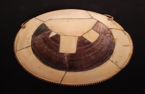 Civavonovono (composite breastplate of whale ivory and pearl shell)