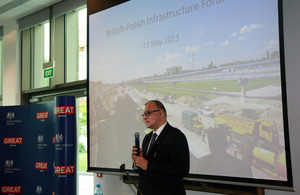 Poland’s Deputy Transport, Construction and Maritime Economy Minister Andrzej Massel