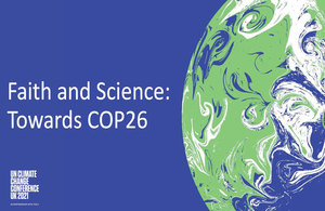 Faith and Science: Towards COP26