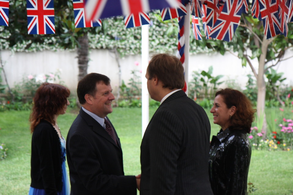 Celebrating the birthday of Her Majesty Queen Elizabeth in Tirana