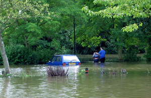 Flooding in urban areas