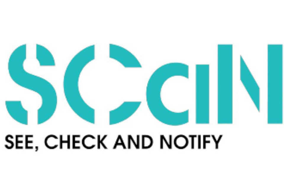 The SCAN link logo. 