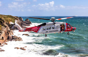 HM Coastguard Search and Rescue Helicopter