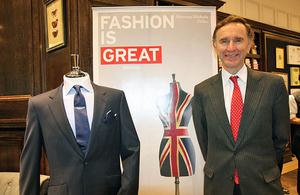 Lord Green at the launch of the TM Lewin brand in Jakarta