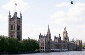 The Palace of Westminster (library image) [Picture: Petty Officer Airman (Photographer) Julian Merrill, Crown Copyright]