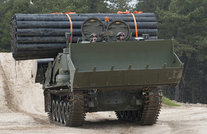 The Terrier is the British Army's newest and most advanced engineering vehicle [Picture: Andrew Linnett, Crown copyright]