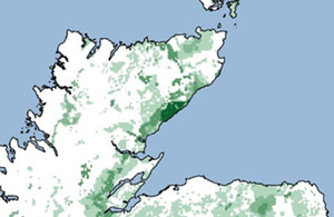 Radon map of Scotland