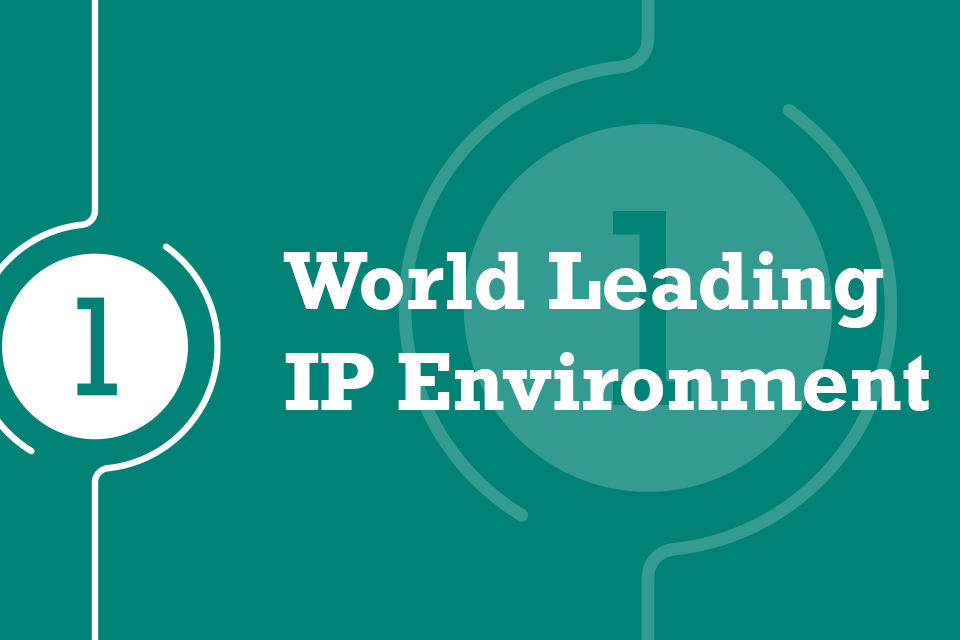 World leading IP environment