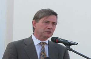 Turks and Caicos Islands' Governor Ric Todd.