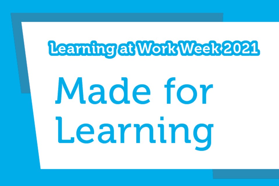 Learning at work week banner