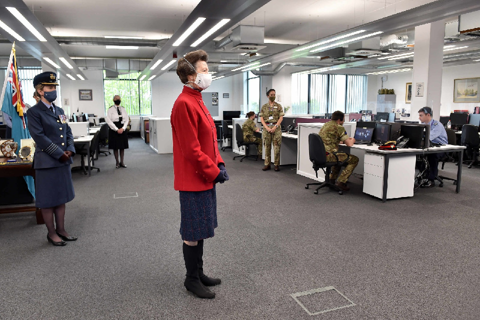 HRH The Princess Royal visited Worthy Down on 13 May to tour and open the Defence College of Logistics, Policing and Administration and The Royal Logistic Corps Museum.