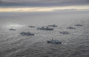 Fleet Solid Support ships will provide support to carrier and amphibious Task Groups at sea.