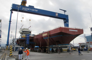 The Royal Navy's Queen Elizabeth Class carriers are among the equipment that has been bought and maintained under the current single source procurement system (library image) [Picture: Copyright Aircraft Carrier Alliance]