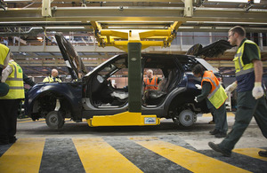 Car manufacturer Jaguar Land Rover is among over 200 commercial providers who have signed up to the Recovery Career Services (stock image) [Picture: Copyright Jaguar Land Rover Limited]