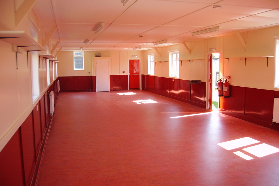 Newly refurbished accommodation at Sennybridge Training Area