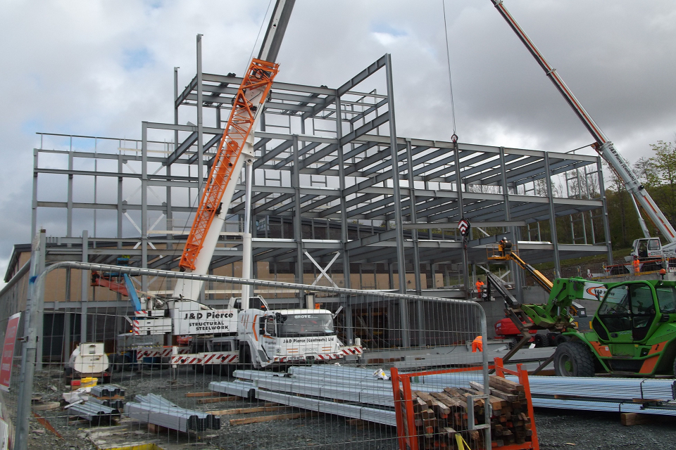 The Submarine Training Facility building will provide training for submariners on the new Dreadnought Class submarines.