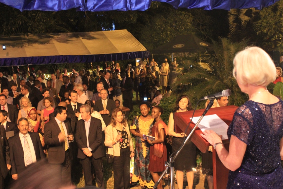 Queen's birthday reception