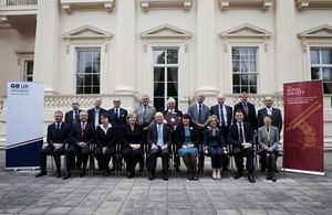 G8 science ministers and heads of national academies group photo