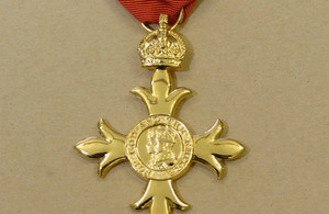 OBE award