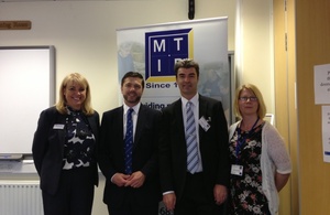 Stephen Crabb at Merthyr Institute for Blind