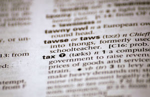 Tax definition in dictionary
