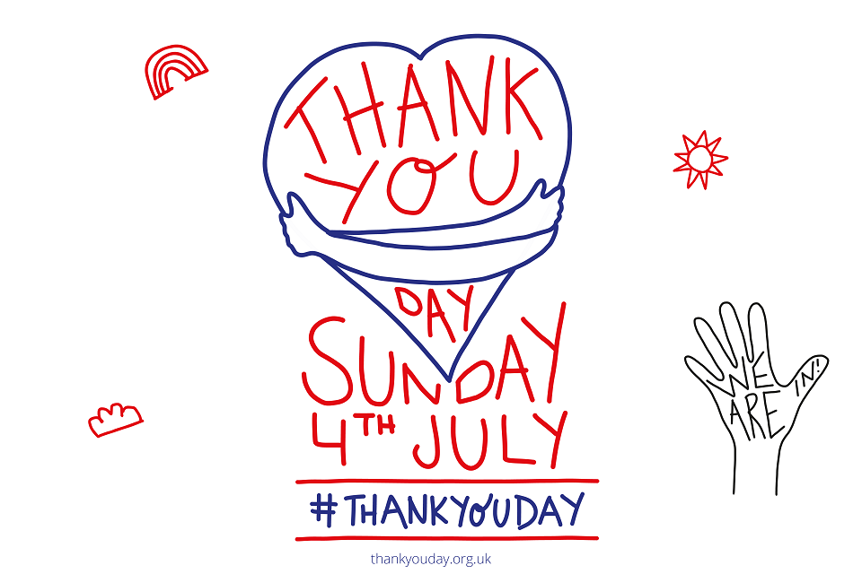 UK Government marks national Thank You Day GOV.UK