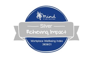 Logo for Mind silver award