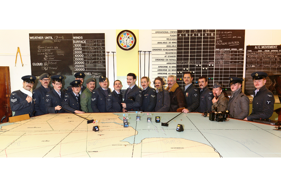 Personnel from the General Engineering Flight at RAF Waddington