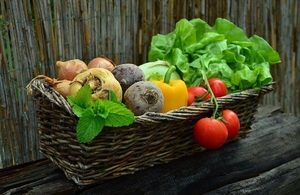 Image of vegetables in a basket