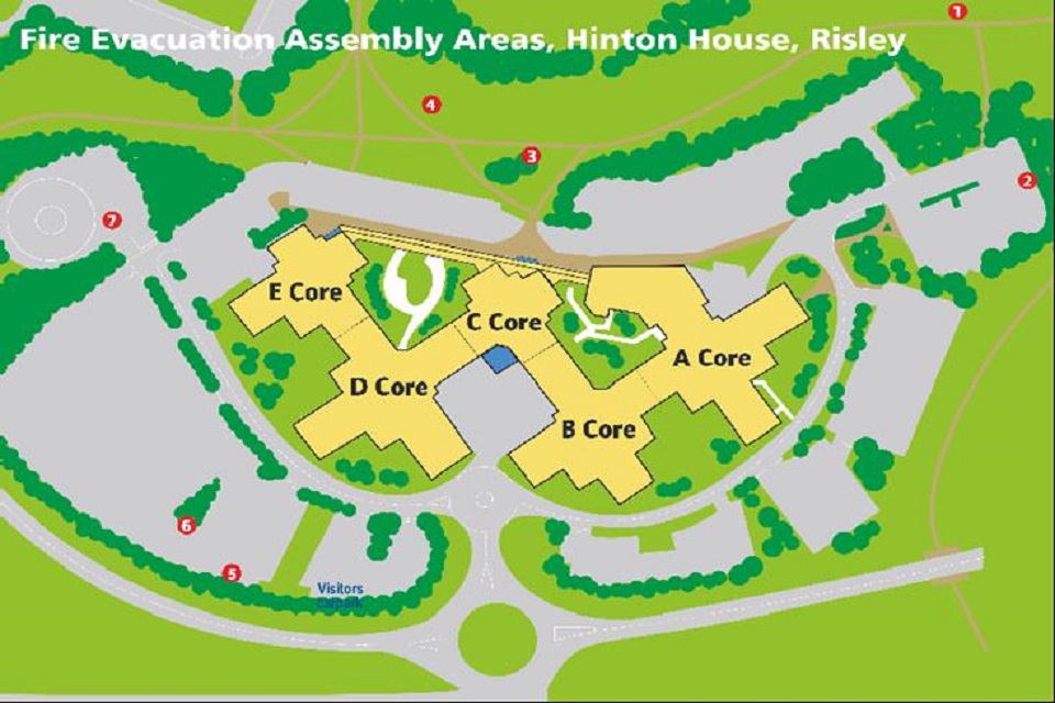 Hinton House external map