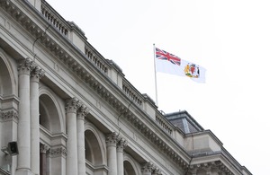 British Antarctic Territory Flag